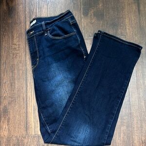 Levi's 505 Blue Straight Leg Jeans Classic Indigo